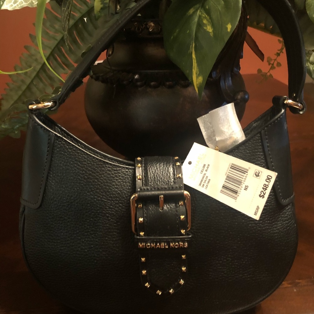 MICHAEL Kors Lillian Small Leather Shoulder Bag